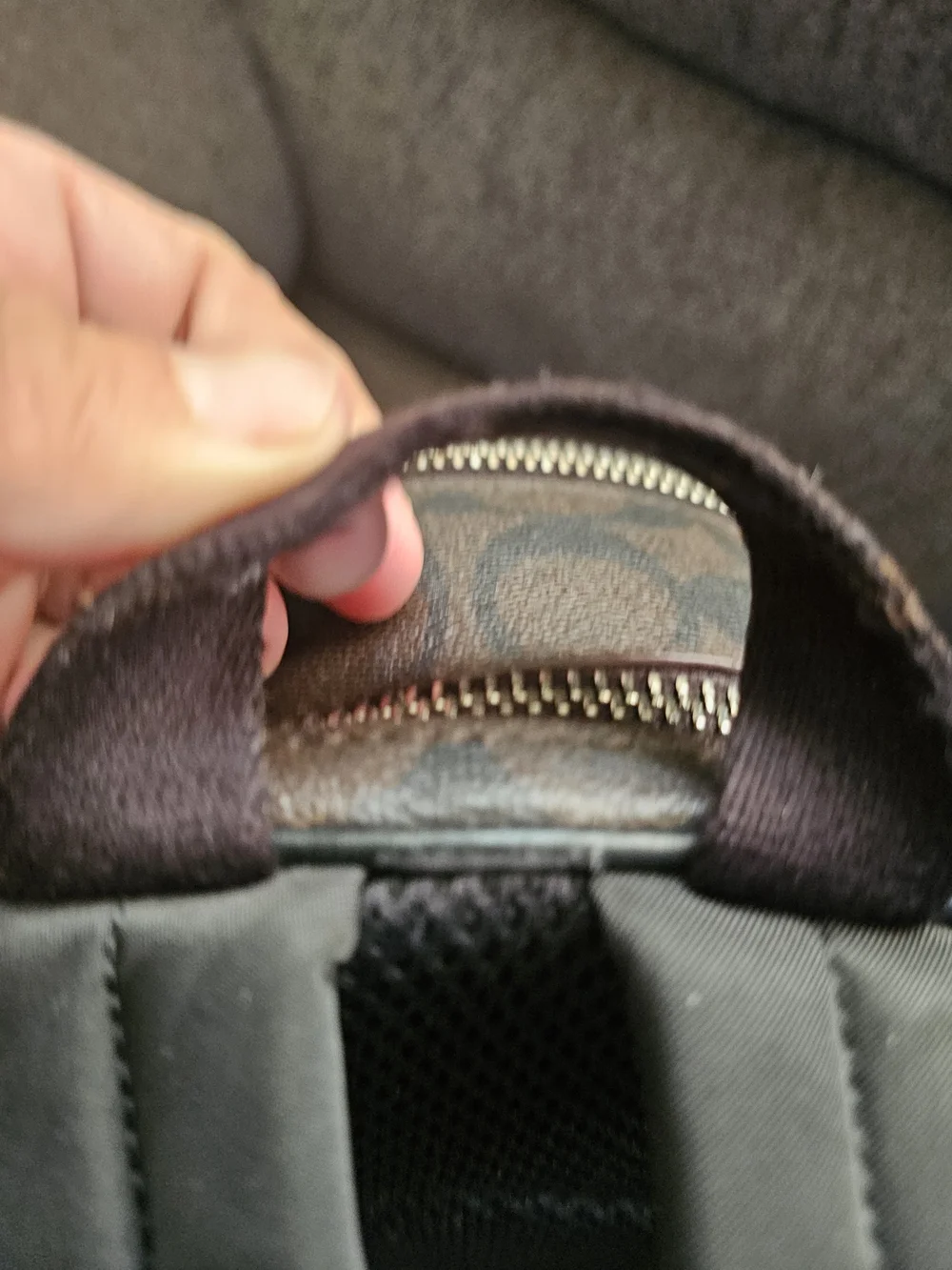 Coach bold front